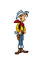 Gif animé Lucky Luke